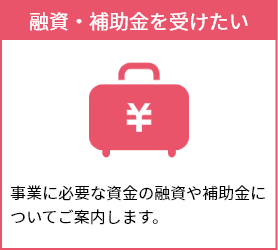 融資・補助金を受けたい